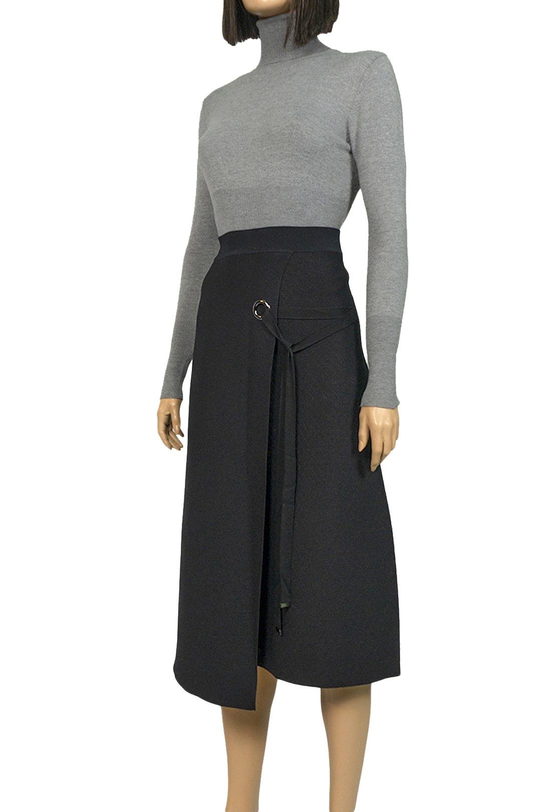 Юбка на запах миди Forza Viva MW-KS-1855-4 р. 46 Черный (17852327) - фото 9 Юбка на запах миди Forza Viva MW-KS-1855-4 р. 46 Черный (17852327) - фото 9