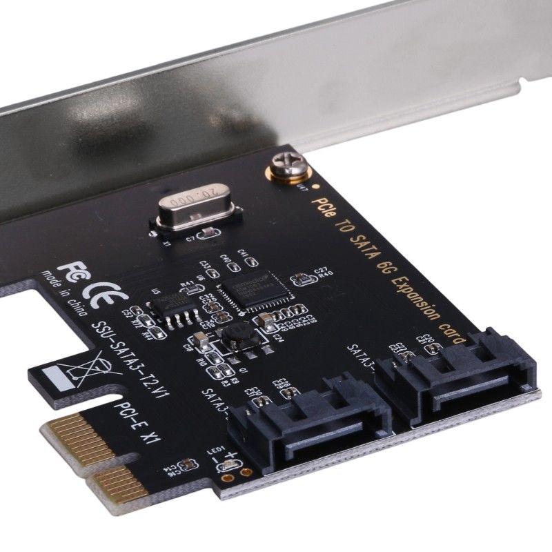 Контролер Ewell PCI-E to 2x SATA III int. ASM1061 (EW038) - фото 3 Контролер Ewell PCI-E to 2x SATA III int. ASM1061 (EW038) - фото 3