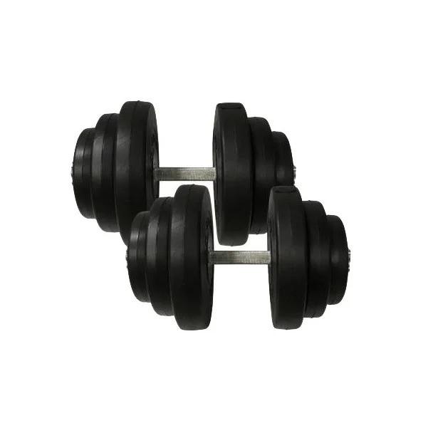 Гантелі Newt 2 шт. по 19,5 кг Чорний (ML-144-K-11)