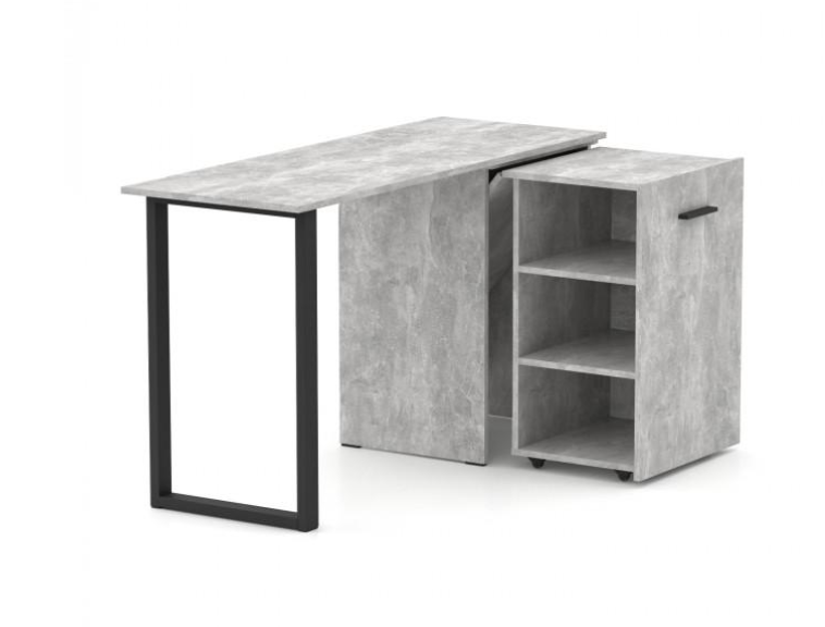 Стол-трансформер Knap Knap Hobana-Jumbo 135х50х77 см Ателье светлый - фото 3