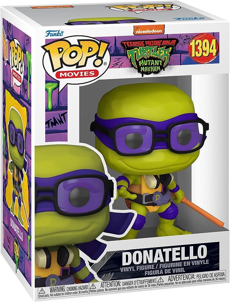 Дитяча ігрова фігурка Funko Pop TMNT Donatello 10 см (FP TMNT D 1394) - фото 2