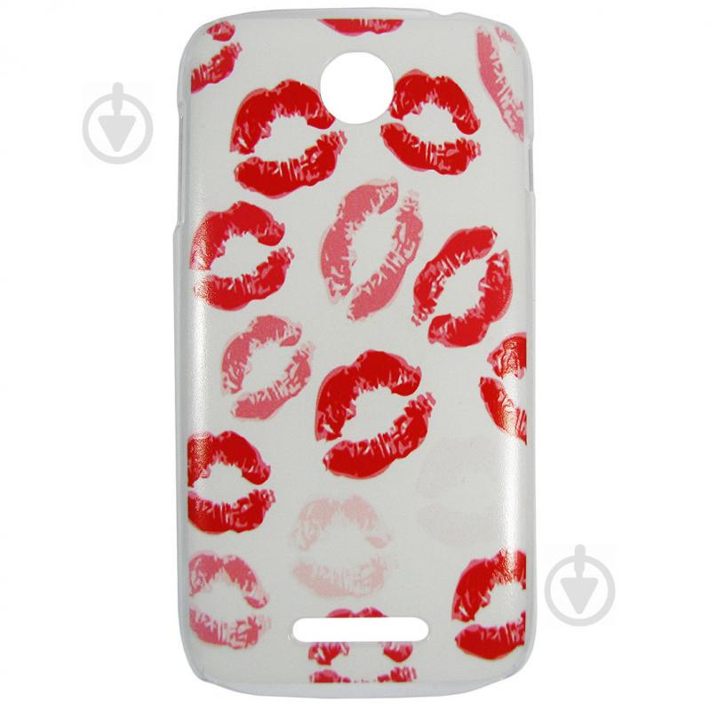 Чехол с рисунком Printed Plastic для Lenovo A760 Поцелуи (hub_dnHY06715)