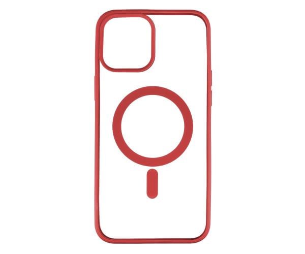 Чехол-накладка Color MagSafe для Apple iPhone 12 Pro Max 01, Red