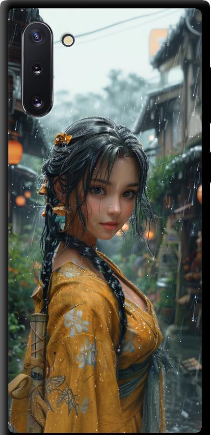 Чехол на Samsung Galaxy Note 10 Anime-girl (6133b-1718-42517)