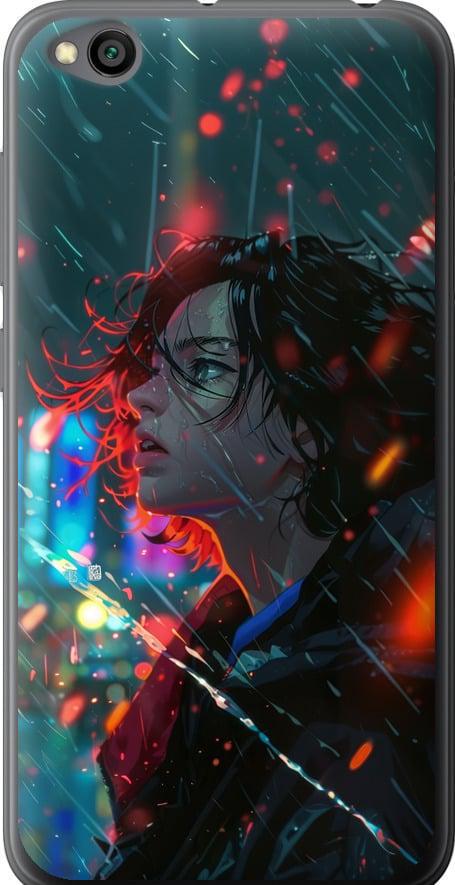 Чехол на Xiaomi Redmi Go Ночные огни (6096u-1667-42517)