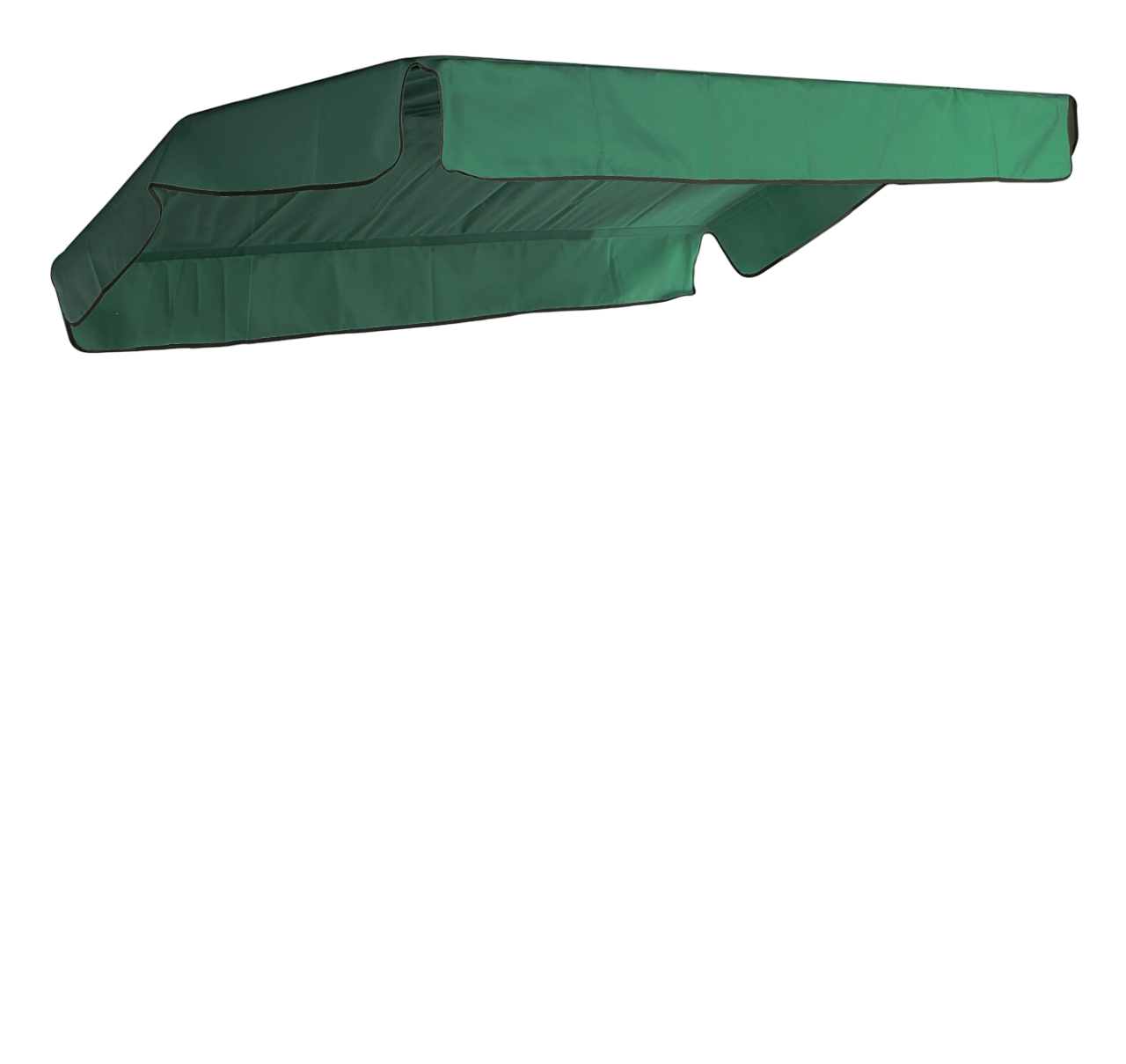 Тент-дах для гойдалки eGarden Sunsol Teflon 120х200 см Зелений (5718)