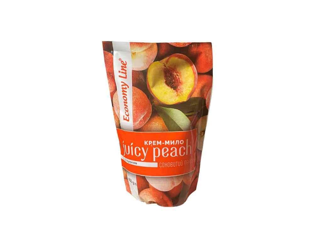 Крем-мыло Economy Line 460 мл Сочный персик (979390)