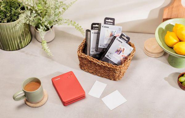 Фотопринтер Canon SELPHY Square QX20 Red (6754C002) - фото 2