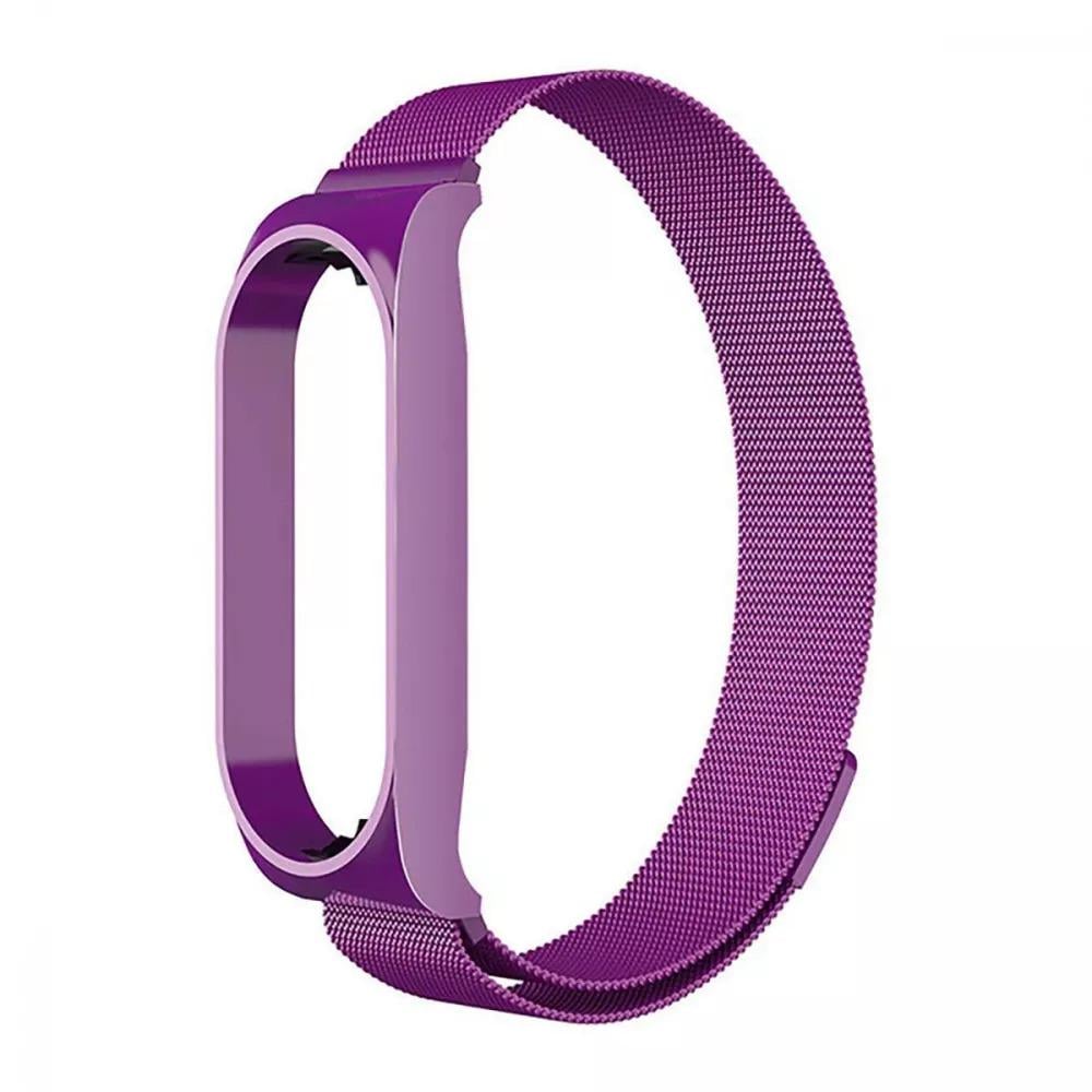 Ремешок Milanese Loop для фитнес-браслета PRC Mi Band 8 Purple (13925396) Ремешок Milanese Loop для фитнес-браслета PRC Mi Band 8 Purple (13925396)