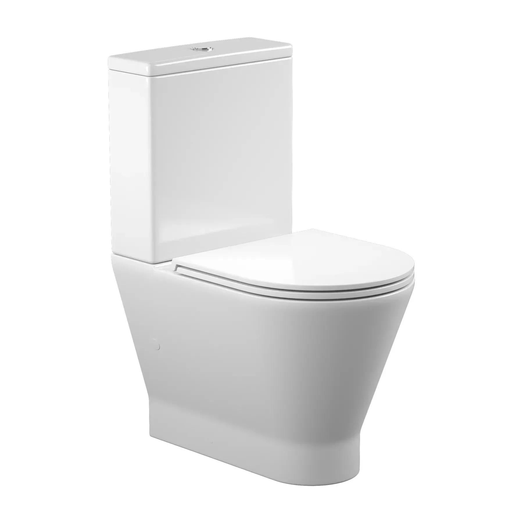 Унітаз компакт підлоговий Koller Pool TWIST із сидінням Soft-close Білий (151487)