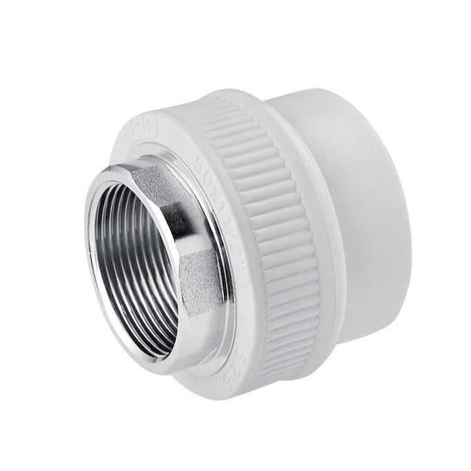 Муфта Grandi PPR с внутренней резьбой 50x1-1/2" (24814757) Муфта Grandi PPR с внутренней резьбой 50x1-1/2" (24814757)