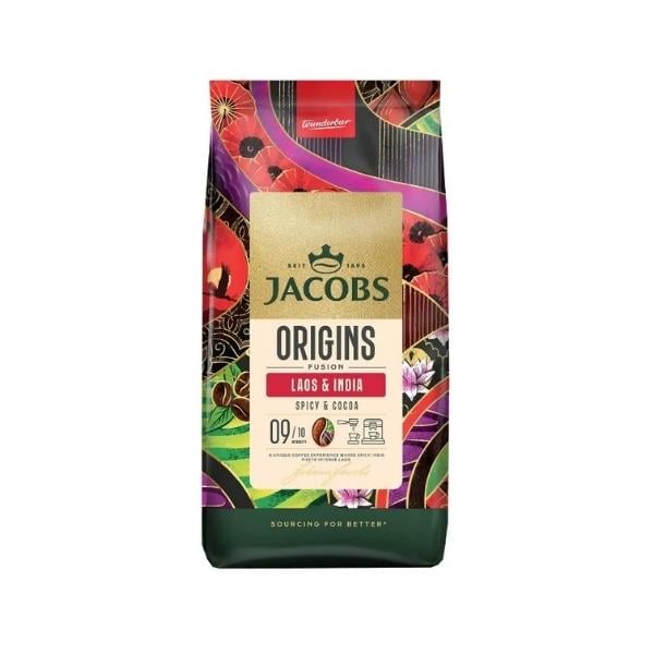 Кофе в зернах Jacobs Asian Blend 4х1000 г ящик 4 кг (jac1010)