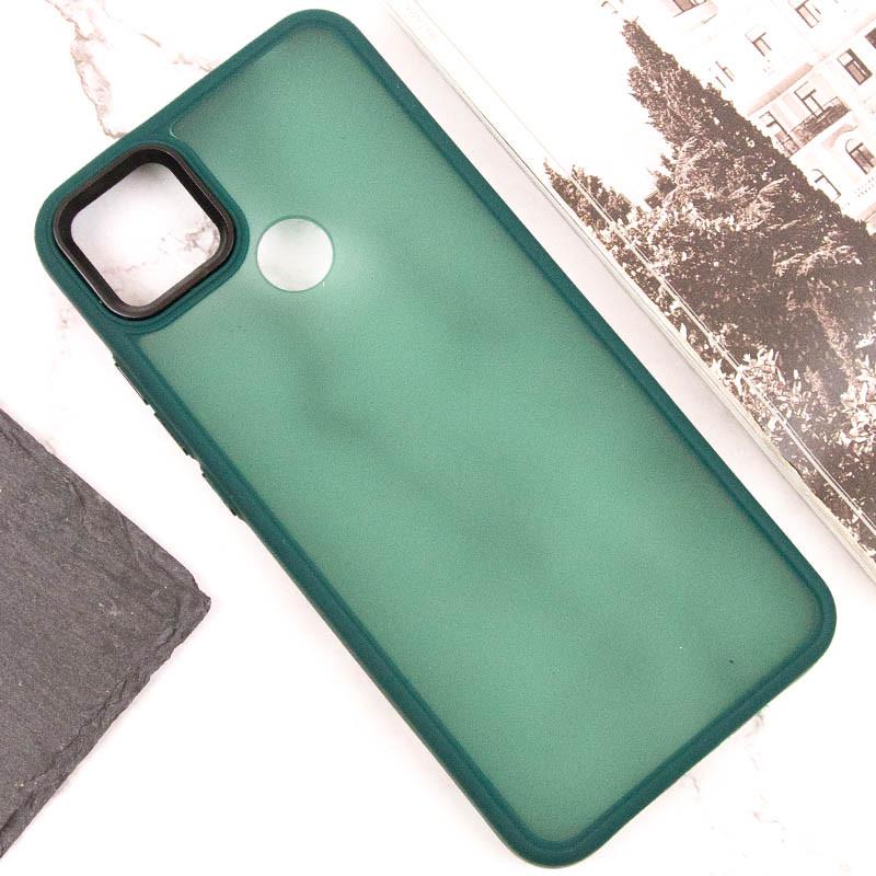 Противоударный Чехол TPU+PC Lyon Frosted для Xiaomi Redmi 9C Green - фото 4