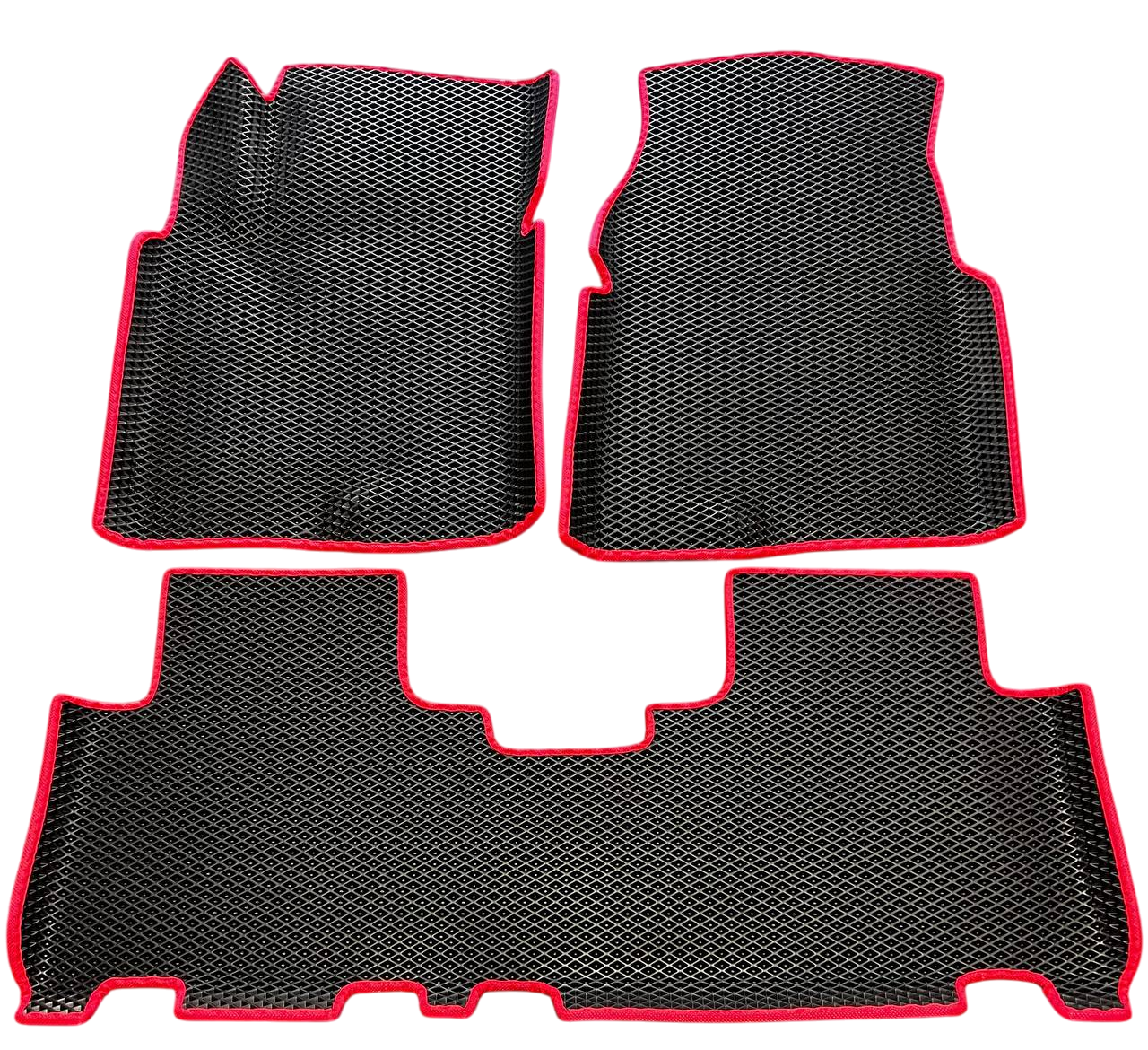 Коврики EVA с бортиками в салон для Chevrolet Captiva 2011+ гг. Черный (1984983511)