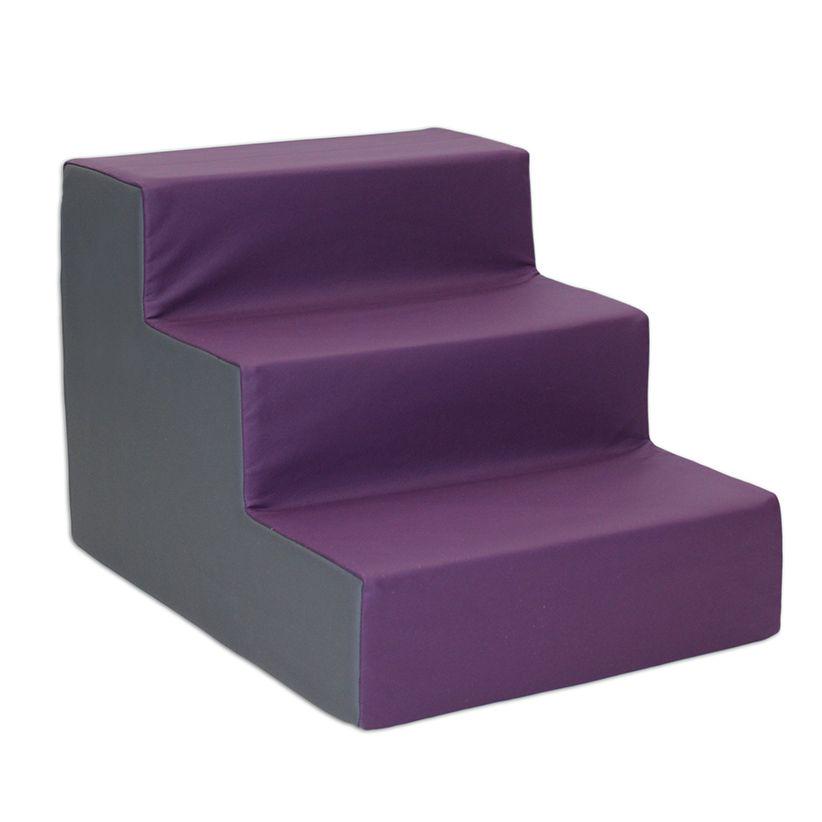 Сходинки для Собак Haustier Grape 3х-рівневі екошкіра вологостійкі 54х40х36см (R1-1-e01) - фото 4 Сходинки для Собак Haustier Grape 3х-рівневі екошкіра вологостійкі 54х40х36см (R1-1-e01) - фото 4