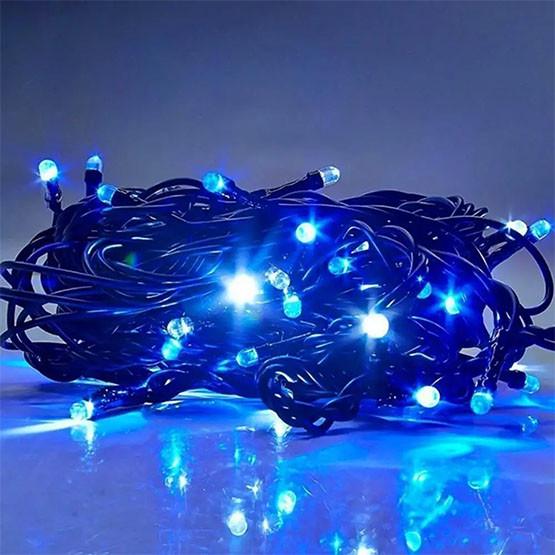 Гирлянда новогодняя Multi Function 100LED синий свет