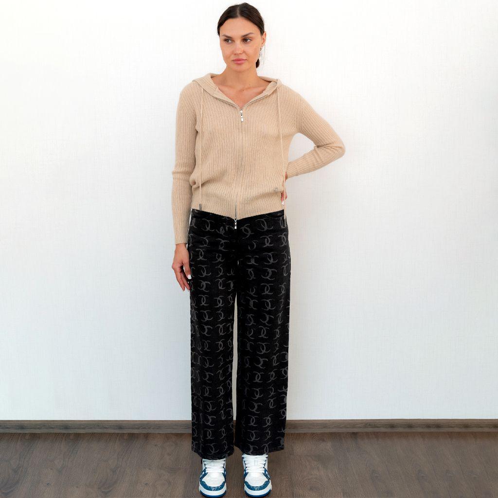 Кардиган жіночий повсякденний Loro Piana S Бежевий (2797308173) - фото 6