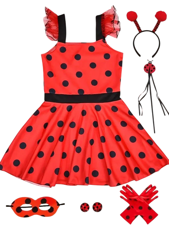 Костюм Леді Баг із платтям для дівчинки 5-6 років/120 см (2712143357) Костюм Леді Баг із платтям для дівчинки 5-6 років/120 см (2712143357)
