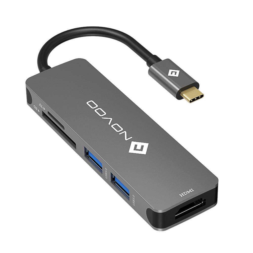 USB-хаб Novoo USB C 5в1 (X001G1ER4Z)