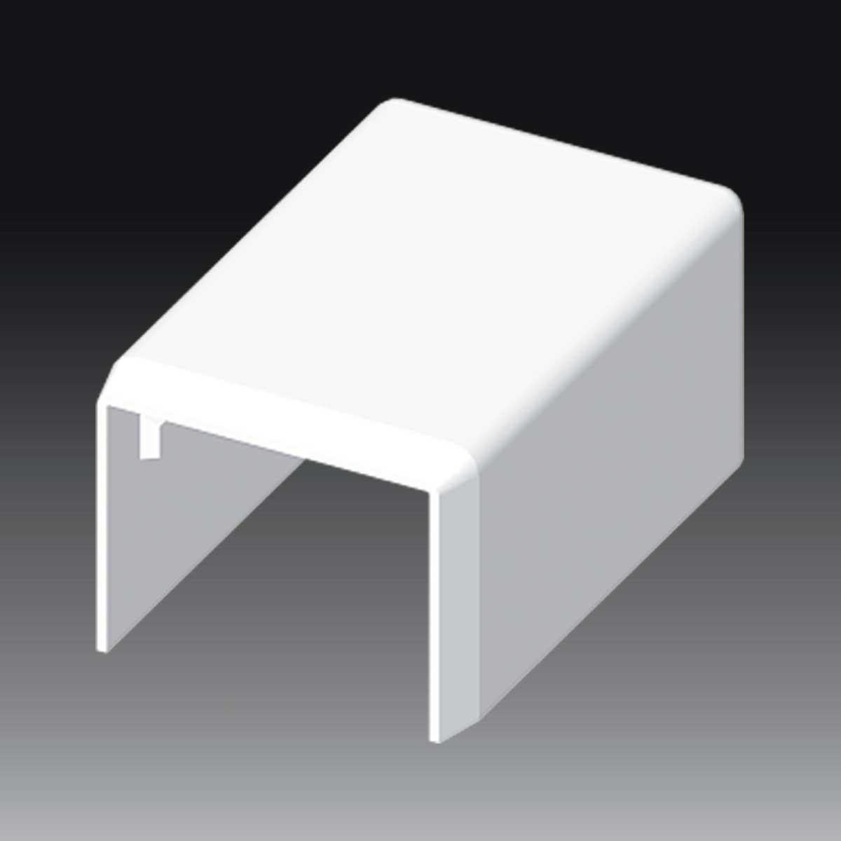 Заглушка KOPOS для короба LHD 25x20 мм ПВХ Белый (8911_HB)