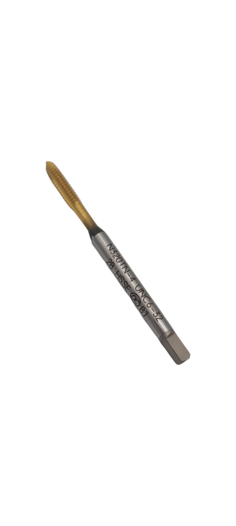 Метчик дюймовый DC Swiss UNC №6 32 нитей Р6М5К5 HSS-E для сквозных отверстий N320TN-4 196003 (25110757)