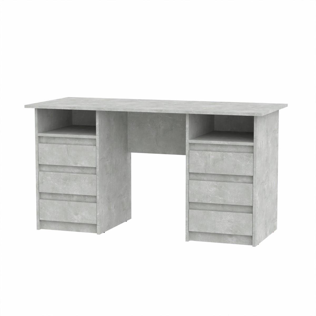 Стіл письмовий Компаніт Декан-3 140х60х73,6 см Ательє світлий (25412281)