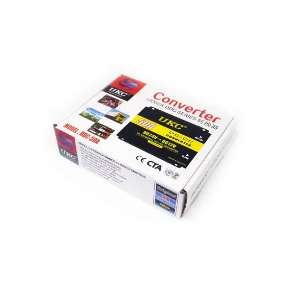 Перетворювач напруги UKC Converter DC/DC 24v-12v 50 A (4074) - фото 8