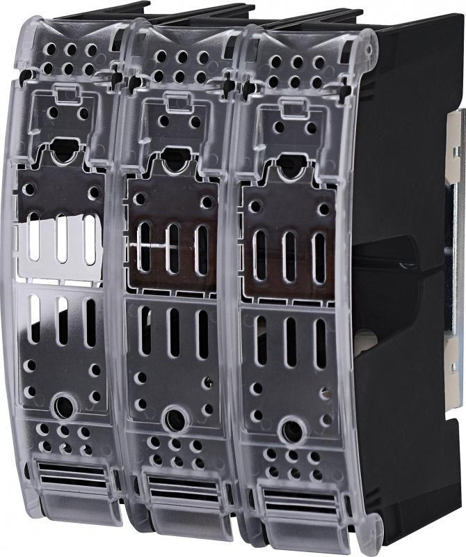 Держатель предохранителя ETI PKIP 0 M8-M8 S 3P 160А NH00 690 В изолированный с крышкой (4132121)