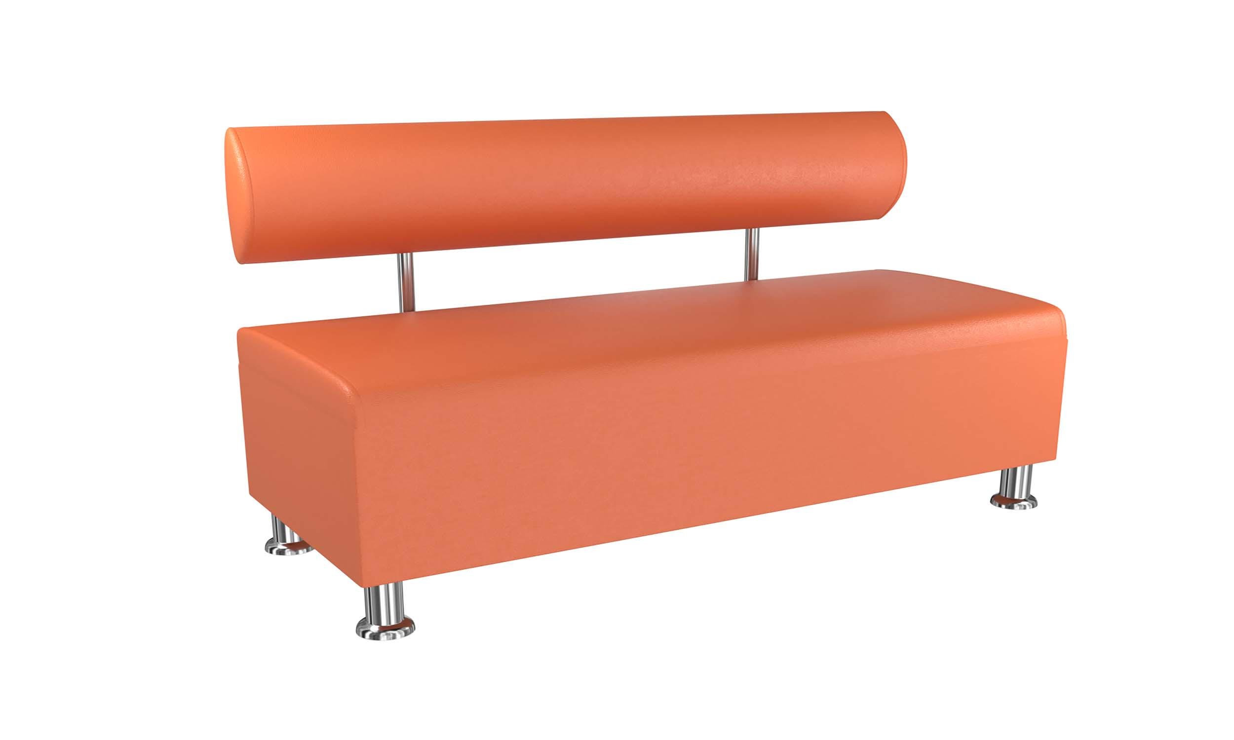 Диван офісний BNB Mini Plus Флай 150 см Помаранчевий (2218) - фото 1 Диван офісний BNB Mini Plus Флай 150 см Помаранчевий (2218) - фото 1