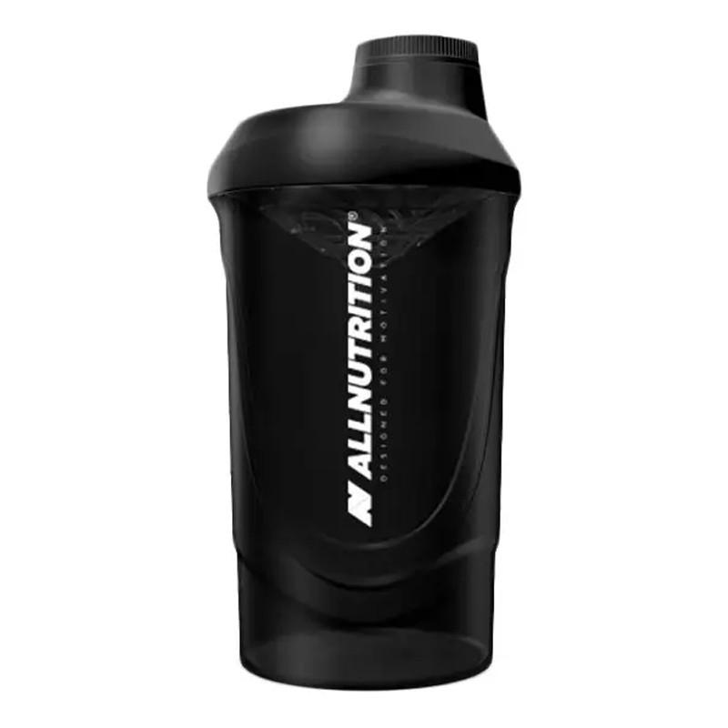 Шейкер для спортивного питания AllNutrition Shaker 600 мл Черный (22582-01) - фото 1