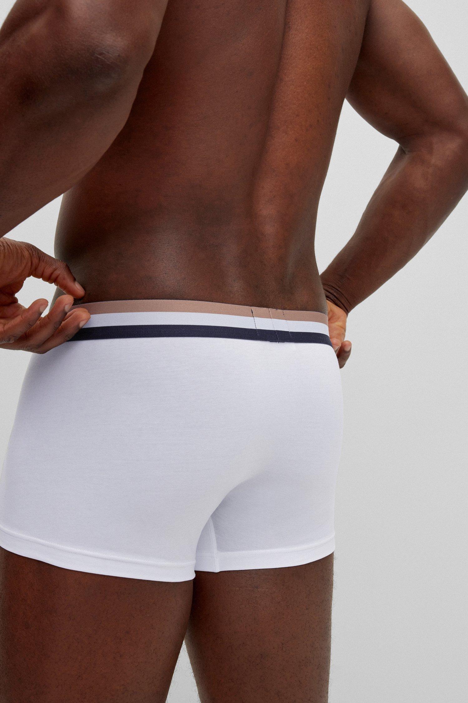 Трусы Boss 67-5000x01 мужские М Белый - фото 4