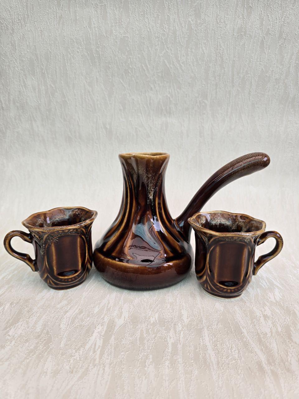 Турка Кава з чашкою 500 мл (26159859) - фото 2 Турка Кава з чашкою 500 мл (26159859) - фото 2