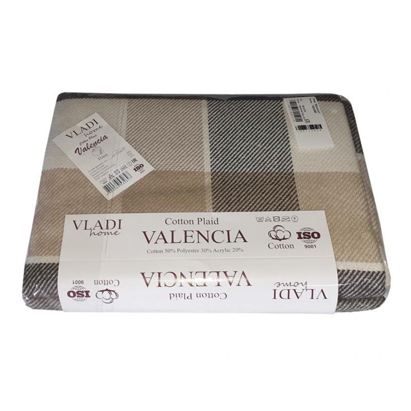 Плед хлопковый Vladi Валенсия №8 Laura 140х200 (2000024823)