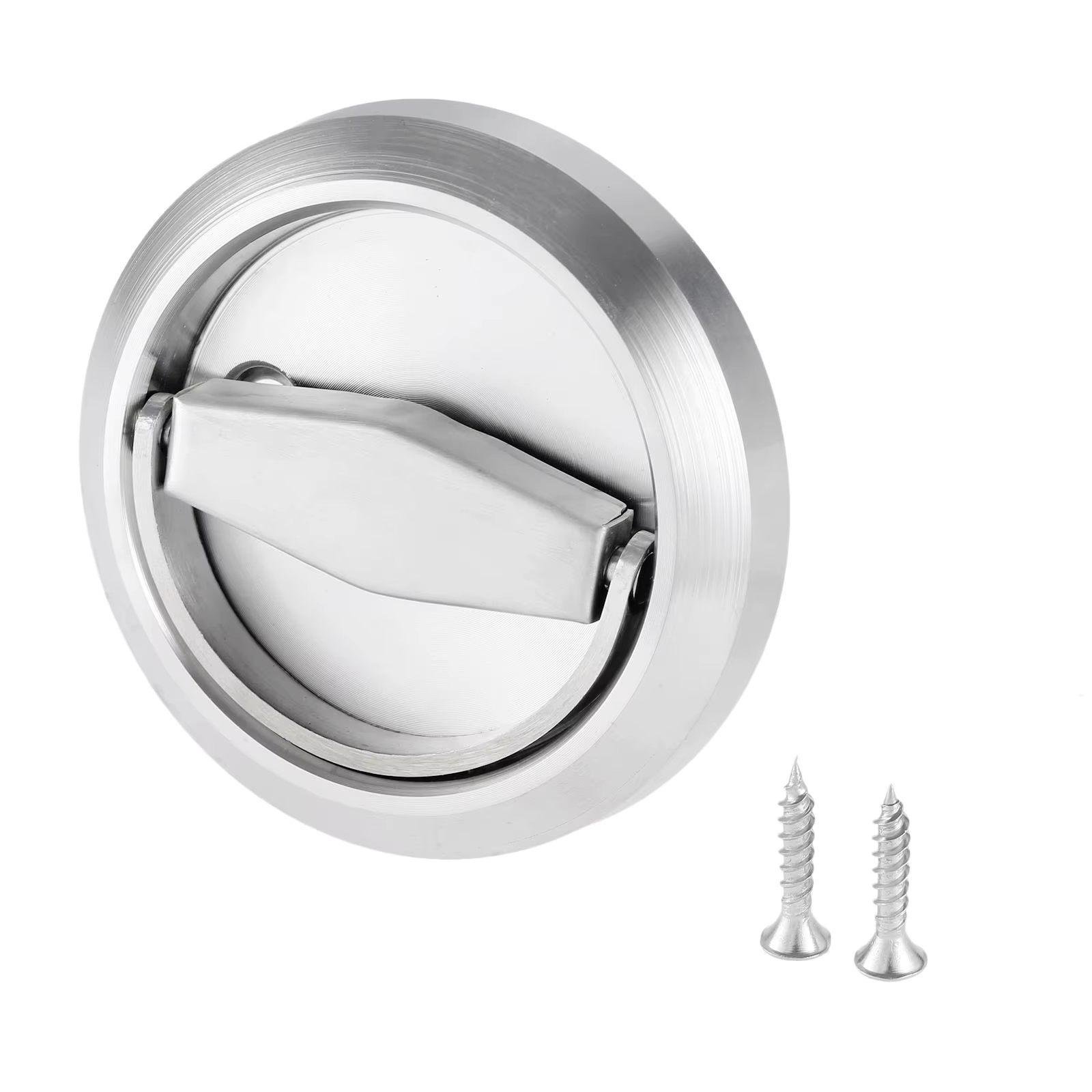 Дверная ручка скрытая утопленная серьга из нержавеющей стали для сейфов/раздвижной двери/мебели (26526644) - фото 6