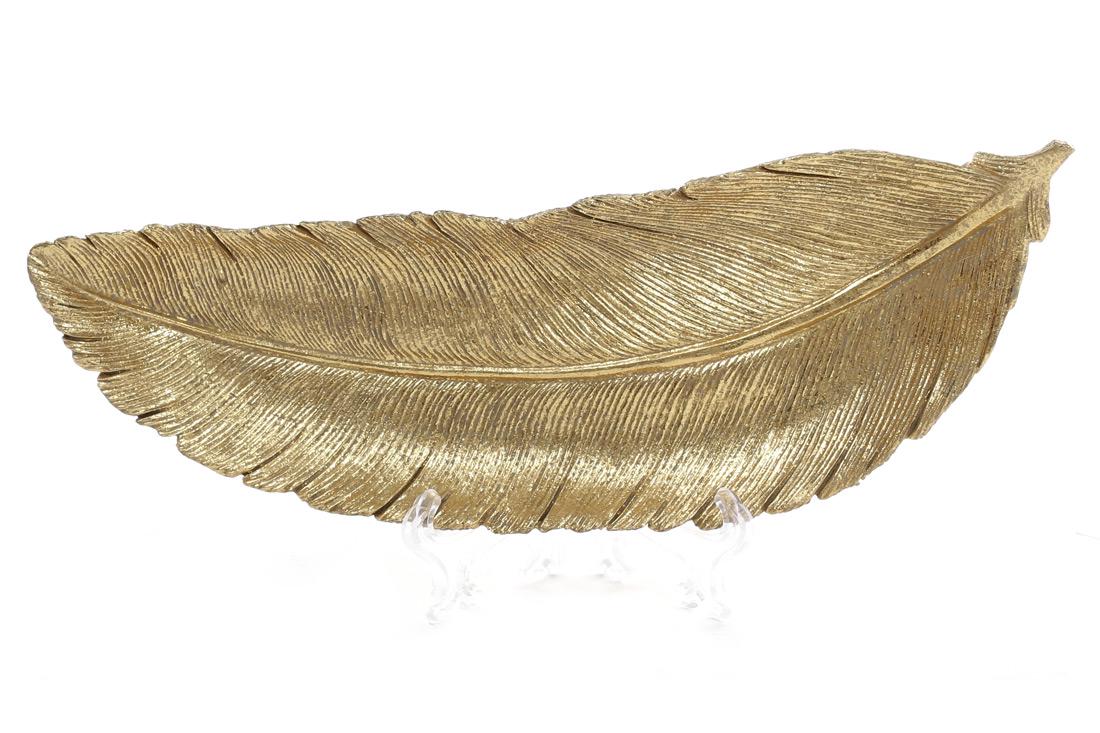 Декоративное блюдо BonaDi Перо (450-810)