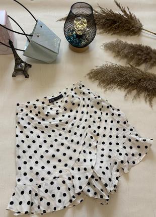 Шорты PRIMARK в горох р. 36 Белый (7490210)