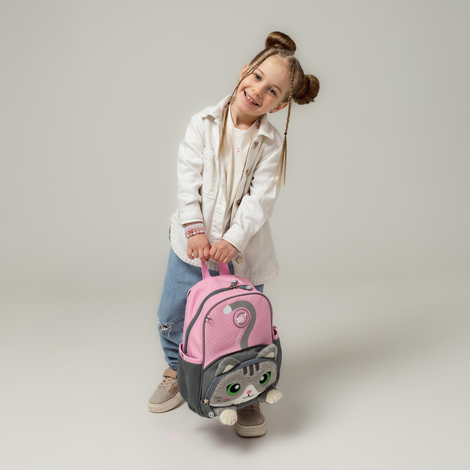 Рюкзак дитячий YES Kitten Meow K-34 (550022) - фото 12