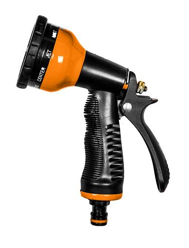 Пистолет для полива Bradas Profi Line ECO-KT4656B 9 режимов Black (29494) Пистолет для полива Bradas Profi Line ECO-KT4656B 9 режимов Black (29494)