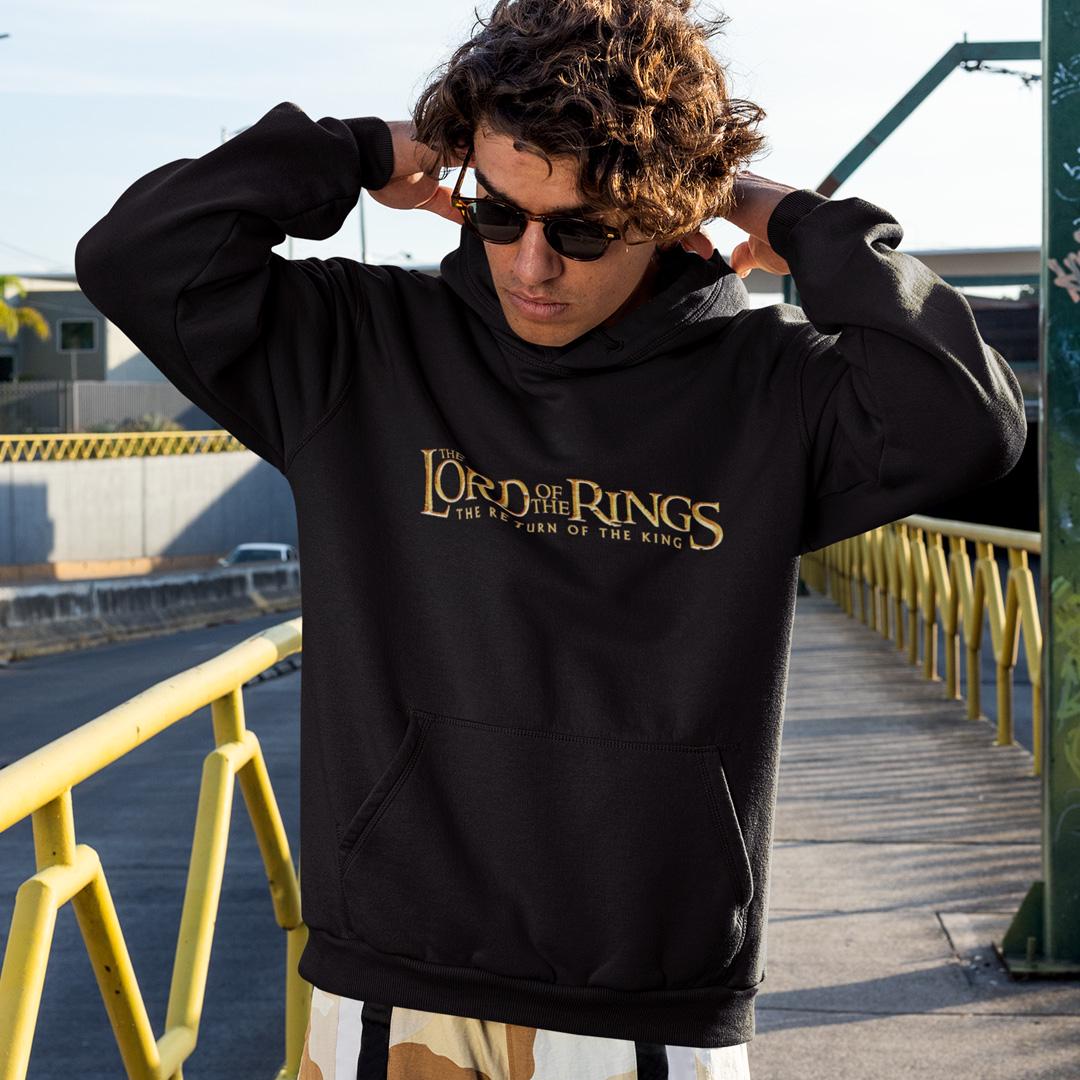 Худые флисовый унисекс The Lord Of The Rings The Return Of The King 2XL Черный (0000013939)