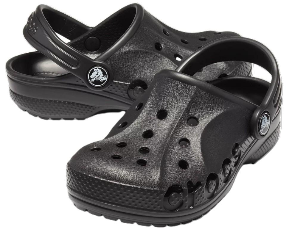 Крокси для хлопчика Crocs Baya Black р. 32/33 Чорний (27032)