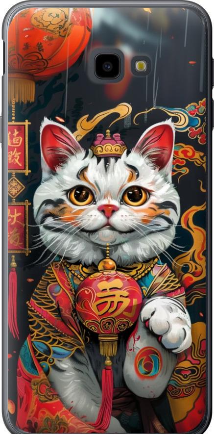 Чехол на Samsung Galaxy J4 Plus 2018 China Cat v2 (6135u-1594-42517) Чехол на Samsung Galaxy J4 Plus 2018 China Cat v2 (6135u-1594-42517)