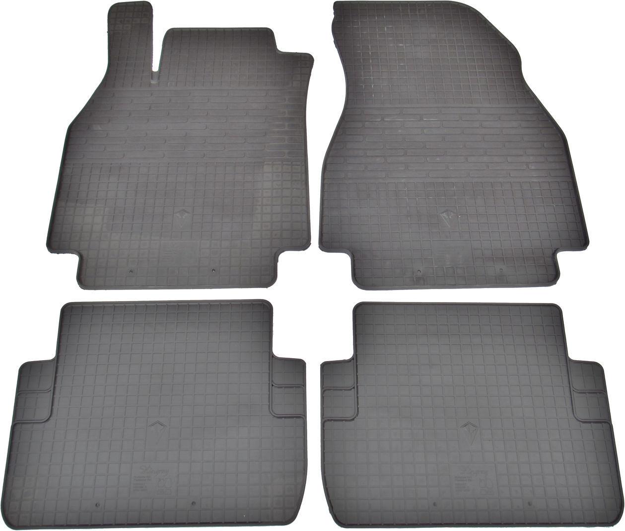 Коврики автомобильные в салон Stingray Renault Megane с 02-09 г.в. 4 шт. Черный (15293135)