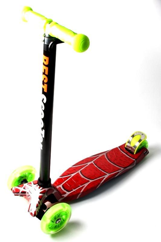 Самокат детский Scooter Maxi Style Spider Man WG (2T1047)