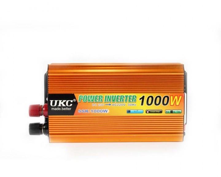 Преобразователь напряжения Автомобильный инвертор SSK 24/220 V1000 W