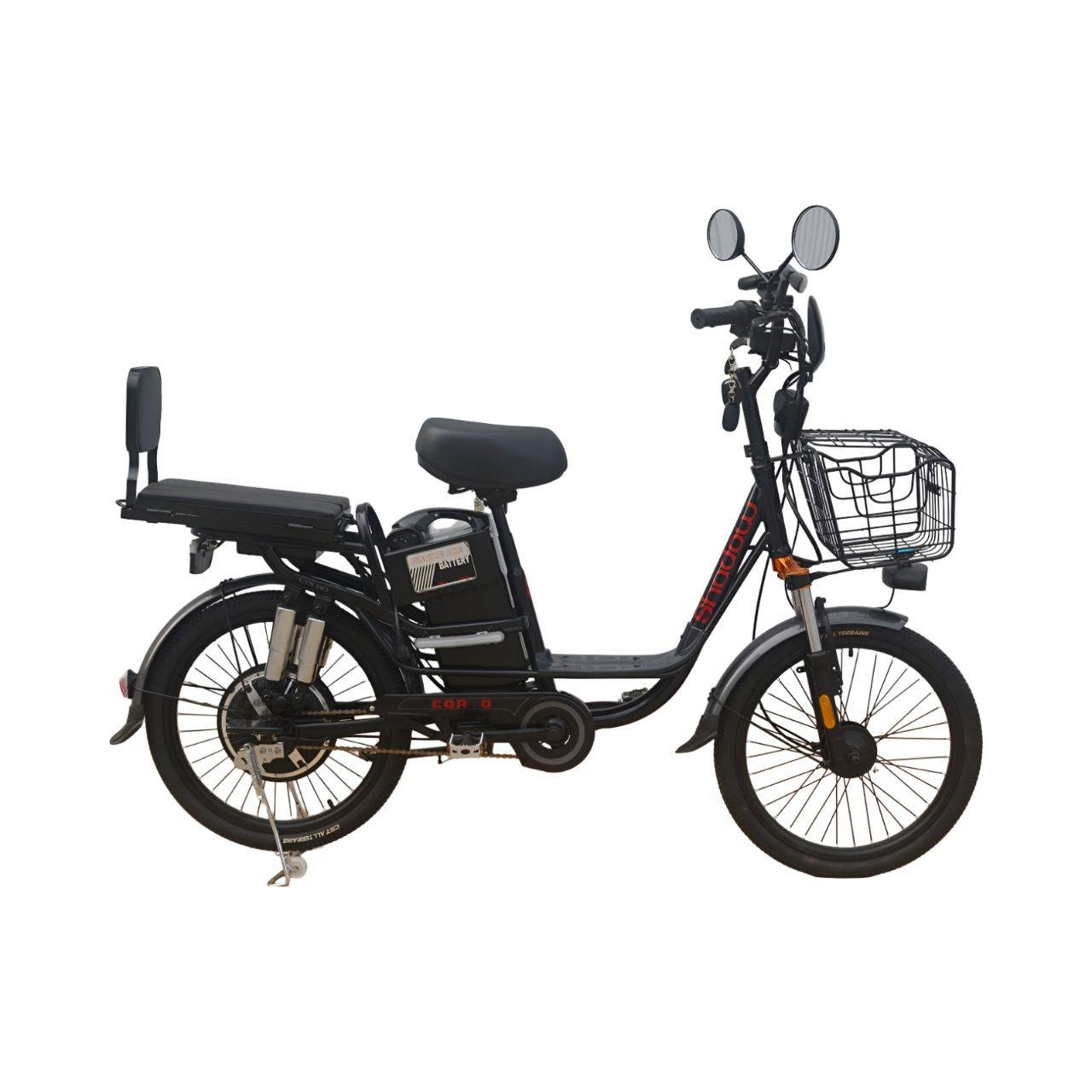 Электровелосипед Corso Shadow 22" SH-9038-7 с амортизацией и багажником 500W 48V 20Ah (27181558) Электровелосипед Corso Shadow 22" SH-9038-7 с амортизацией и багажником 500W 48V 20Ah (27181558)