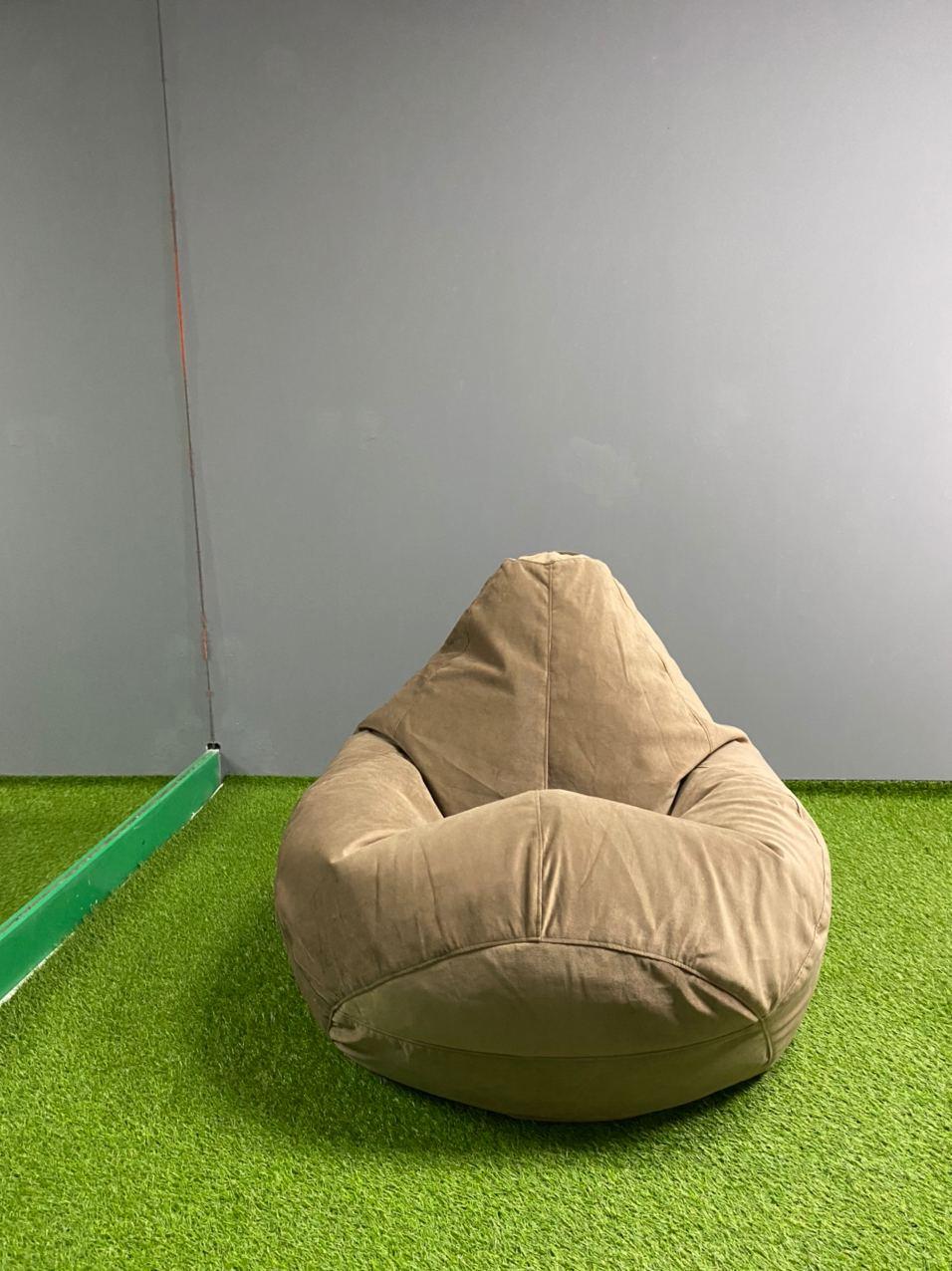 Бескаркасное кресло-мешок SkyPuff MEGA Груша Багира 11844 XXXL 160х120 см (1160050)