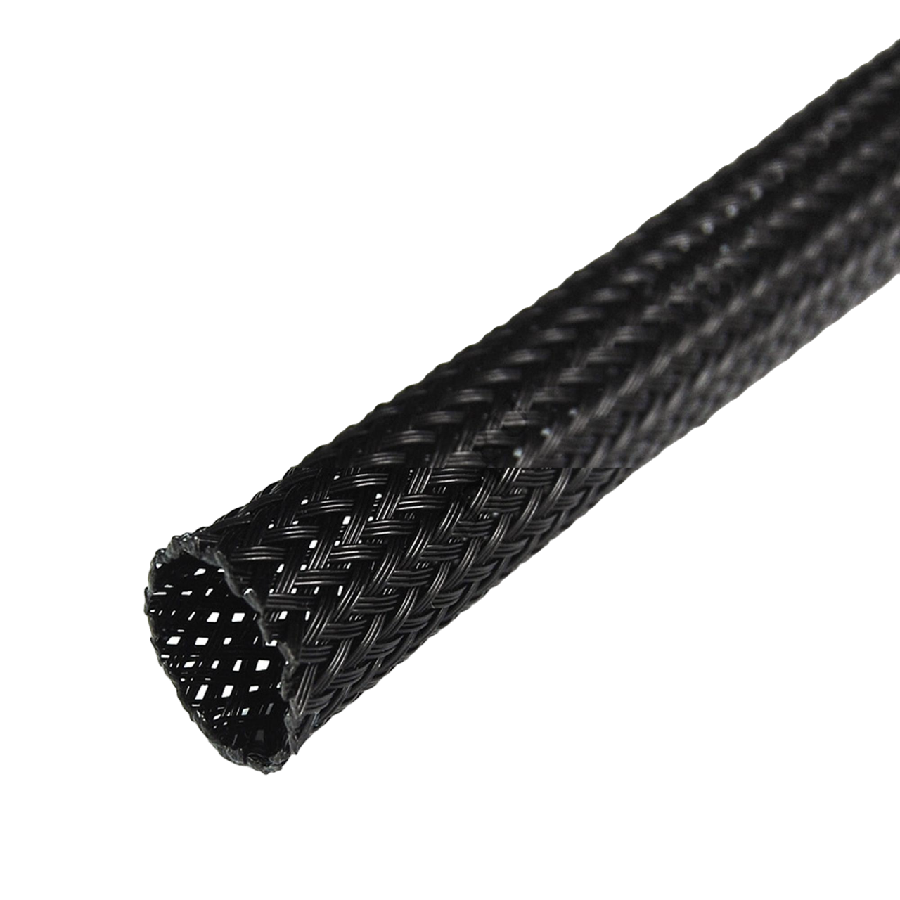Кабельная оплетка эластичная JDDTECH PA-064 полиамид 6,6 растяжка 4,5-10,5 см 64 мм Черный