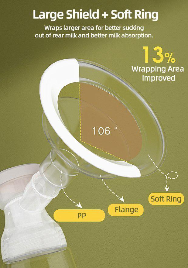 Молоковідсмоктувач електронний сенсорний подвійний Familla MILKY 4в1 (142450) - фото 5 Молоковідсмоктувач електронний сенсорний подвійний Familla MILKY 4в1 (142450) - фото 5