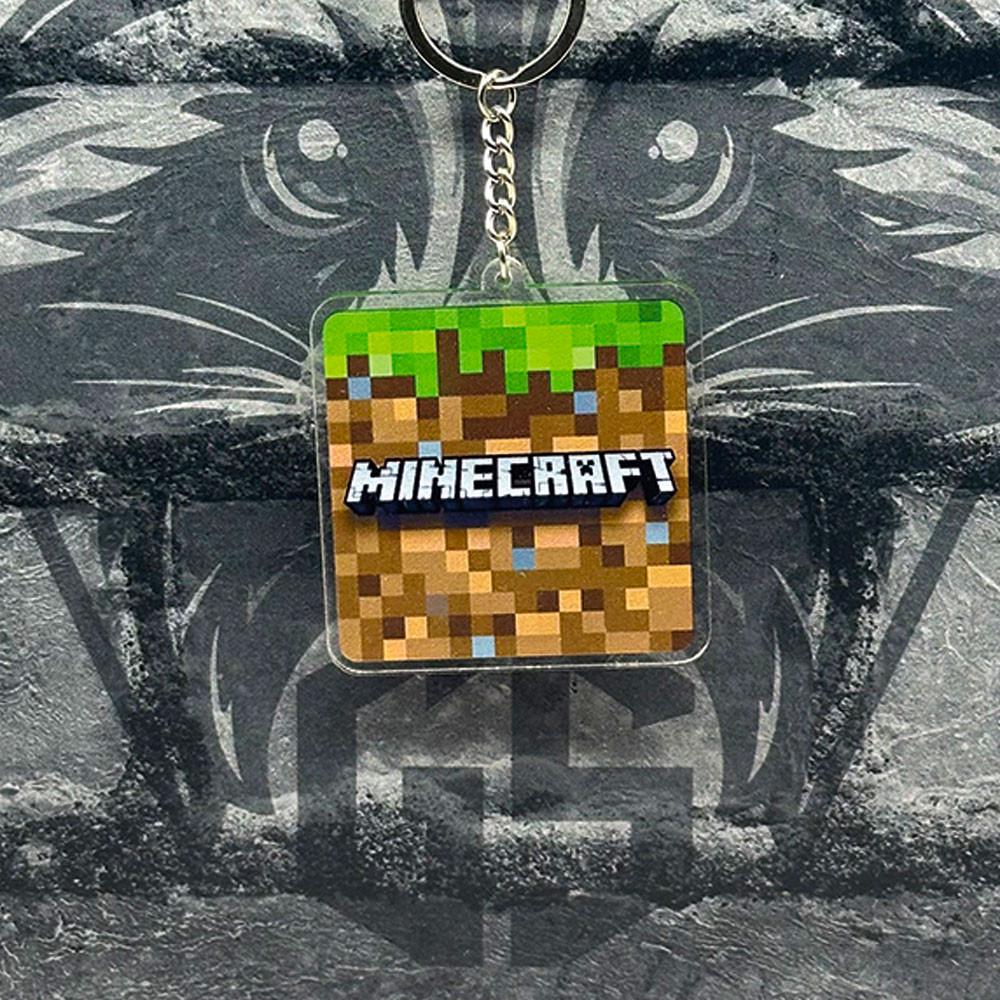 Брелок акриловий Minecraft 4 (2712785946)