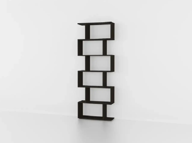 Стеллаж-пенал для книг Венге темный (P56а) - фото 2